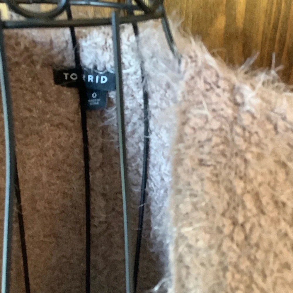 Torrid Cream Long Cardigan Sweater - Picture 2 of 5